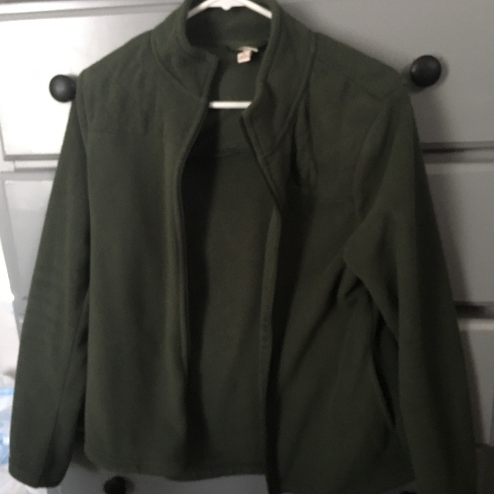 Army green jacket